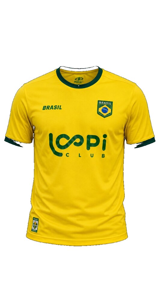 Camisa Loopi no Mundial autografada